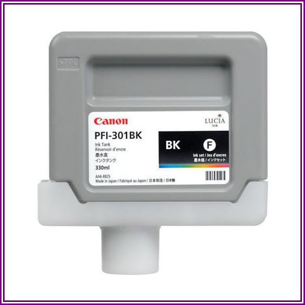 Canon PFI301BK ink from 123Inkjets.com