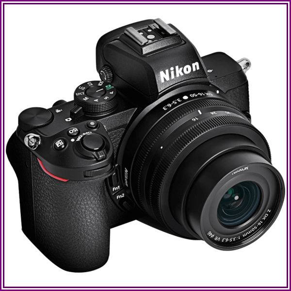 Nikon Z50 DX Mirrorless Camera Body w NIKKOR Z DX 16-50mm f/3.5-6.3 VR Lens (Refurb) from Beach Trading Co. (BeachCamera.com, BuyDig.com)