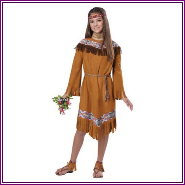 Classic Native American Girl Costume from Fun.com
