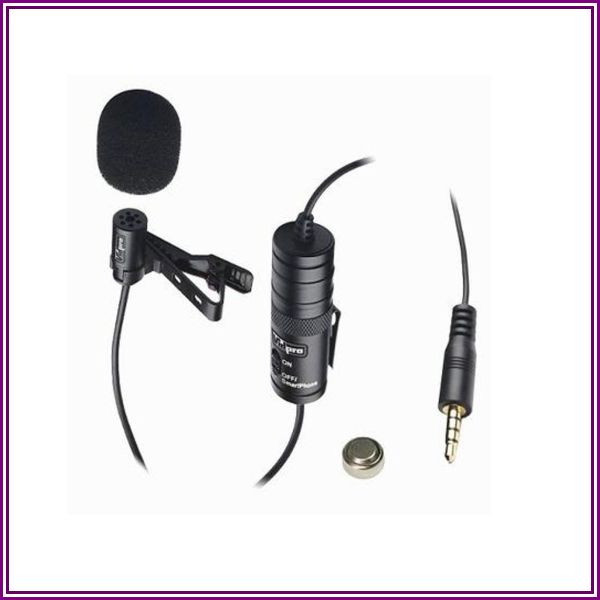 Vidpro XM-L Lavalier Condenser Microphone from Focus Camera & Lifestyle By Focus