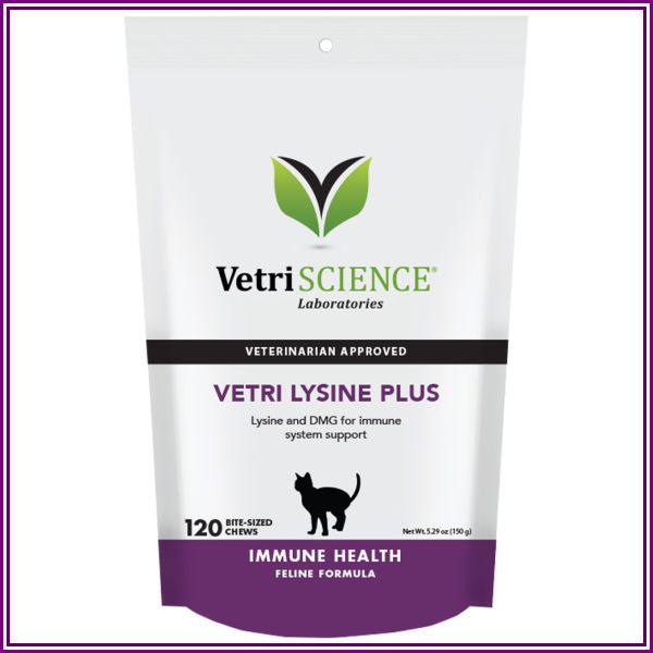 VetriScience Vetri-Lysine Plus - Soft Chews (120 chews) from EntirelyPets