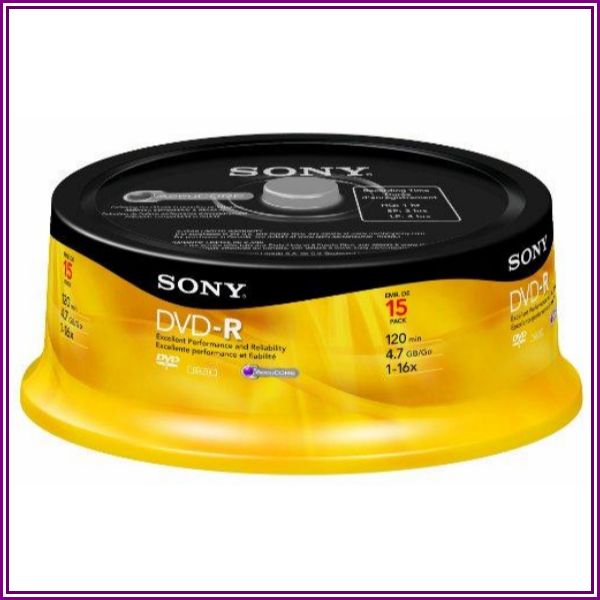Sony 16x DVD-R Media from DataVision