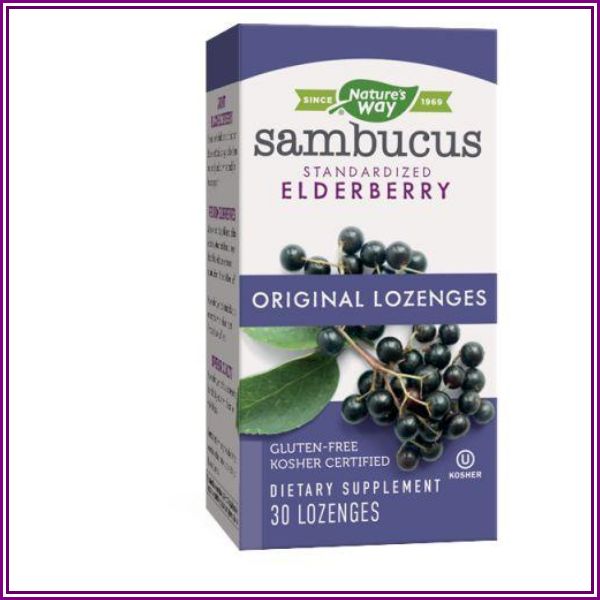 Sambucus Black Elderberry 30 CT by Nature's Way from Herbspro.com