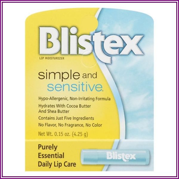 Blistex Simple and Sensitive - 0.15 oz. from Walgreens