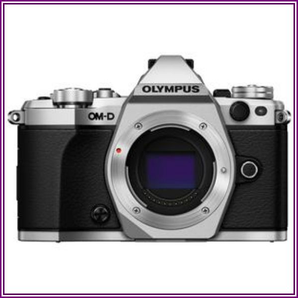 Olympus OM-D E-M5 Mark II Micro 4/3 Digital Camera Body (Silver) from DataVision