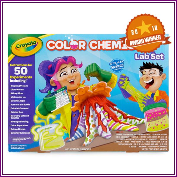 Color Chemistry Lab Set from Crayola