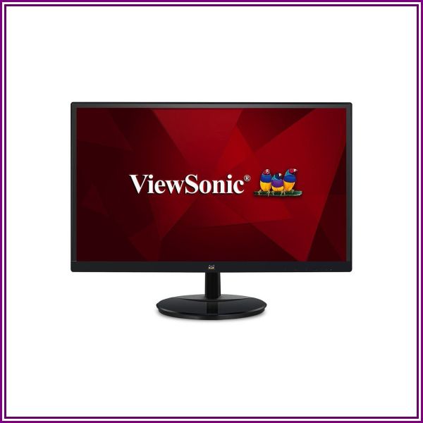 ViewSonic VG2453 24 IPS 1080p LCD Monitor USB, HDMI, DisplayPort (Black) from Monoprice.com