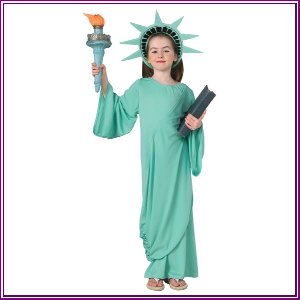 Child Statue of Liberty Costume from HalloweenCostumes.com