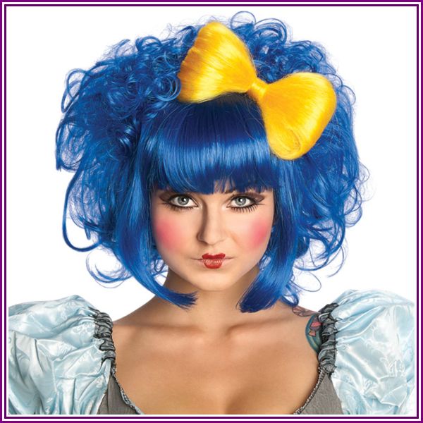 Cutie Doll Blue Adult Wig from BuySeasons
