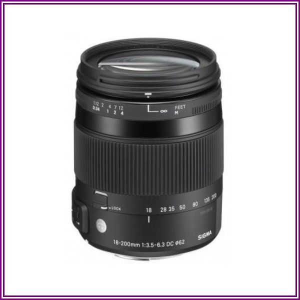 Sigma 18-200mm F3.5-6.3 DC Macro OS HSM Lens for Canon EOS from DataVision