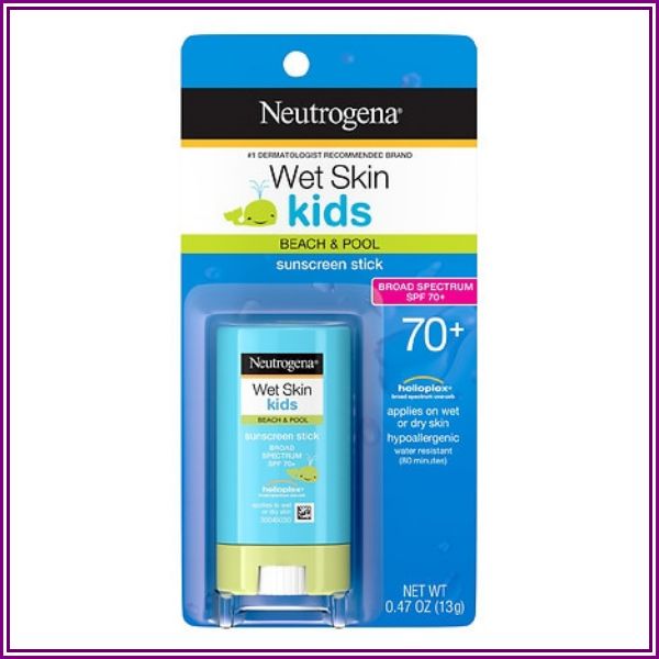 Neutrogena Wet Skin Kids Sunscreen Stick, SPF 70 - 0.47 oz from Walgreens