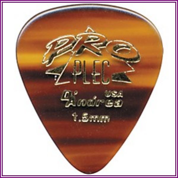 D'andrea Pro Plec Standard 351 Guitar Picks - One Dozen Shell 1.5 Mm from Woodwind & Brasswind
