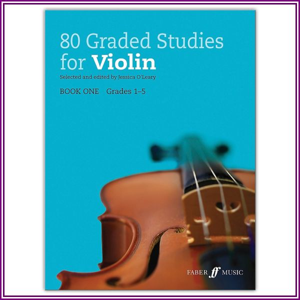 Faber Music Ltd 80 Graded Studies For Violin, Book One Grades 1-5 from Musician's Friend