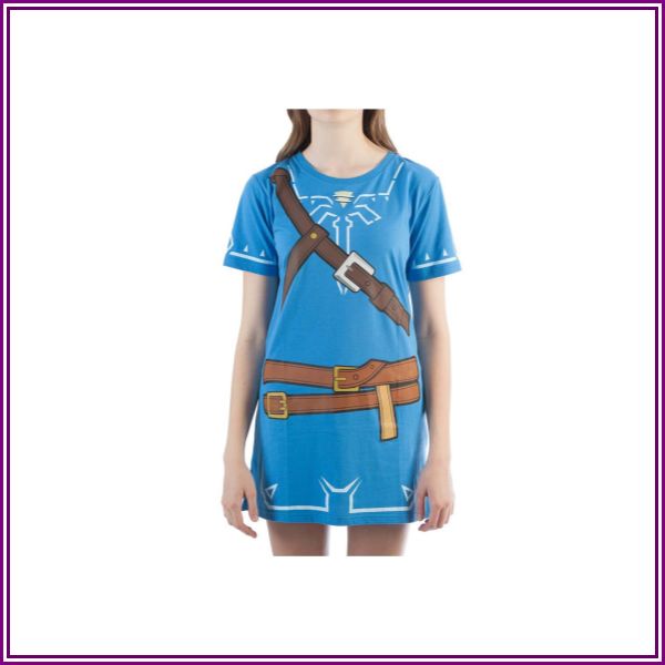 Women's Breath of the Wild Zelda Link Cosplay Costume Tunic from Fun.com
