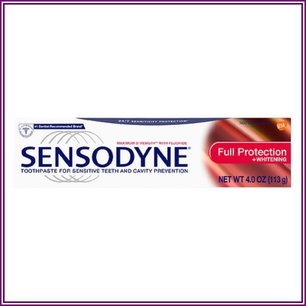 Sensodyne Full Protection + Whitening Toothpaste from Walgreens
