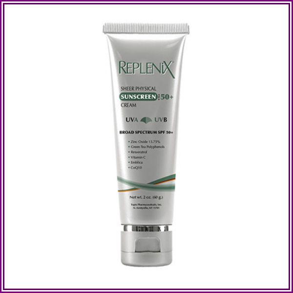 Replenix Sheer Physical Sunscreen Cream SPF 50+ from EDCskincare.com