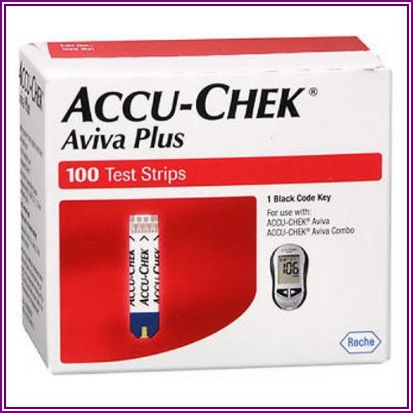 Accu-Chek Aviva Plus Test Strips - 100.0 ea from Herbspro.com
