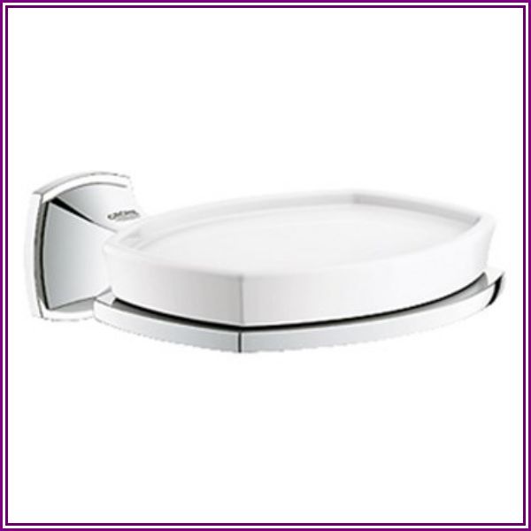 Grohe Grandera Dish including Holder - Chrome from Modern Bathroom