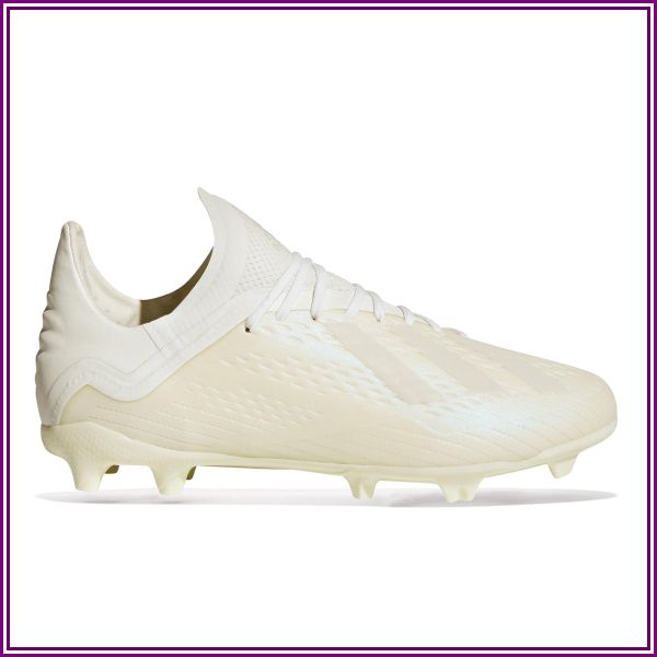 "adidas X 18.1 Firm Ground Football Boots - White - Kids" from Real Madrid Shop