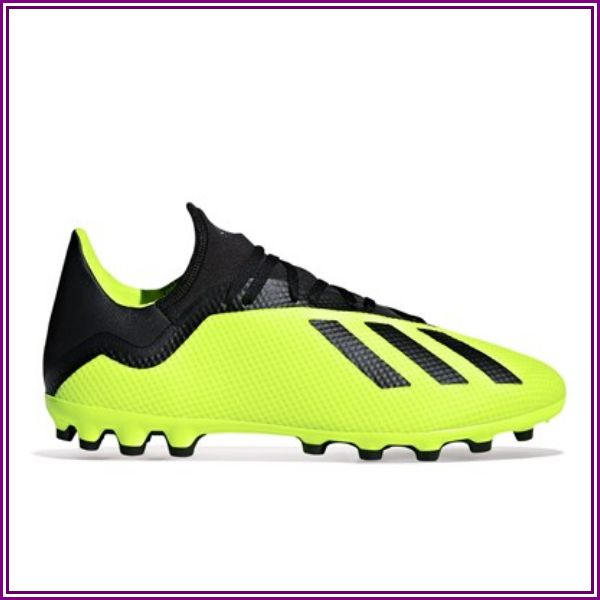 "adidas X 18.3 Artificial Ground Football Boots - Yellow" from Real Madrid Shop