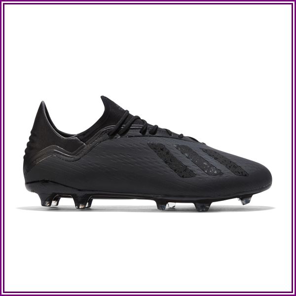 "adidas X 18.2 Firm Ground Football Boots - Black" from Real Madrid Shop