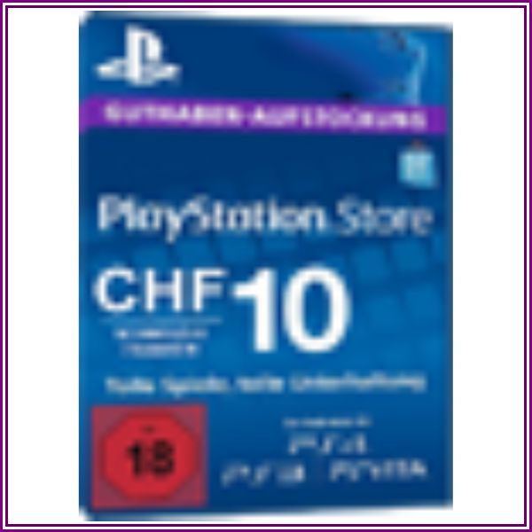 Playstation Network Card 10 CHF [CH] from MMOGA Ltd. US