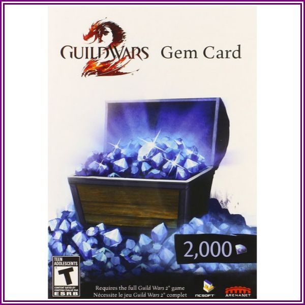 2000 Guild Wars 2 Gems Key from SCDKey