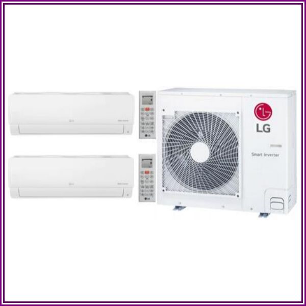 Dual Zone Mini Split Air Conditioner System with 19000 BTU Cooling Capacity  2 Indoor Units  and Outdoor from AppliancesConnection.com