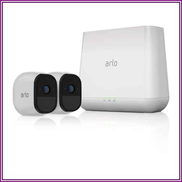 Netgear Arlo Pro Set - Security System with 2 HD Cameras (VMS4230) - White from tink US