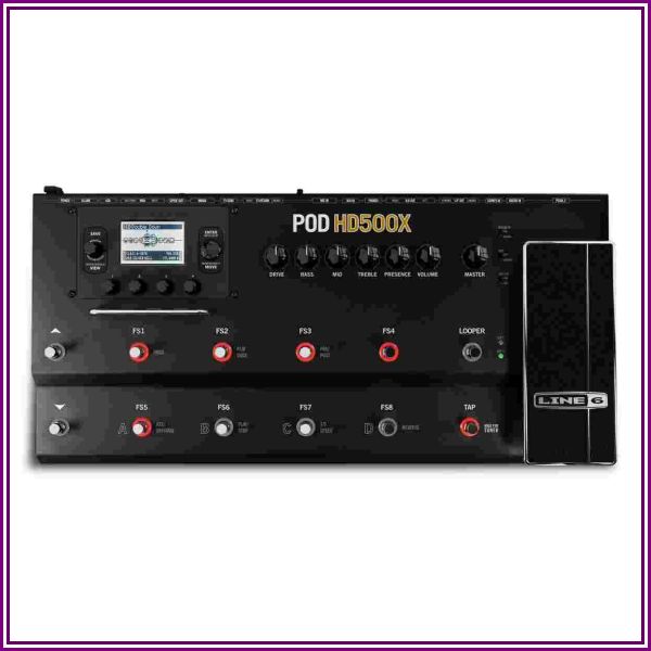 Line 6 Pod HD500X Guitar Multi-Effects Processor from zZounds