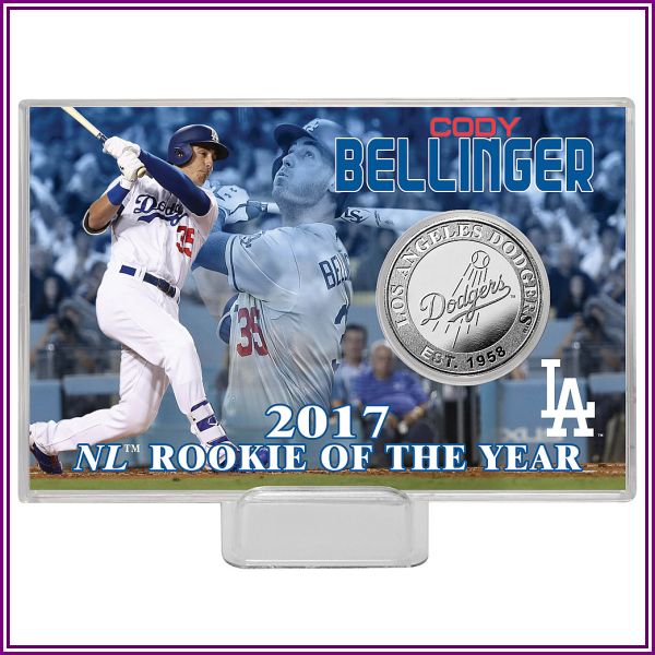 Nl 2017 Bellinger Rookie Of The Year Coin Card from Closeout Zone
