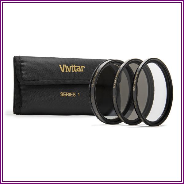 Vivitar 3-Piece Fundamental Filter Kit With (UV\, CPL\, ND8) from Focus Camera & Lifestyle By Focus