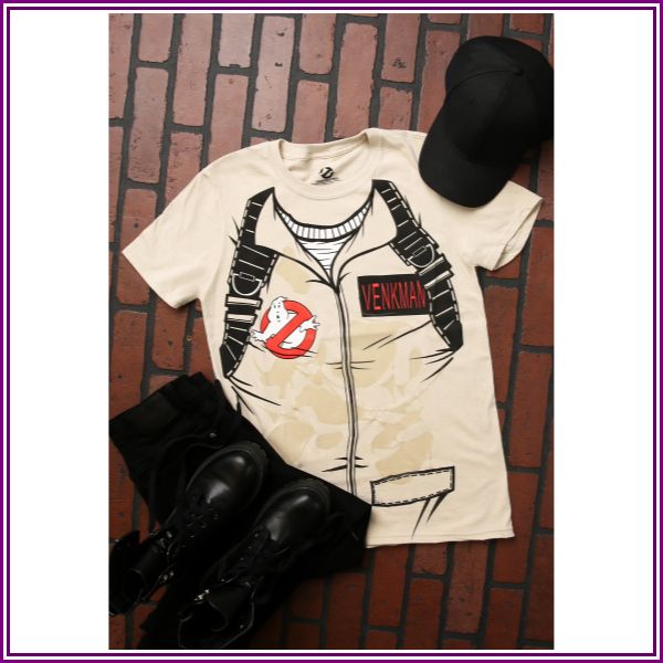 Adult Venkman Ghostbusters T-Shirt Costume from Fun.com