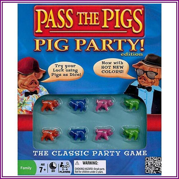Pass the Pigs Pig Party Game from Calendars.com