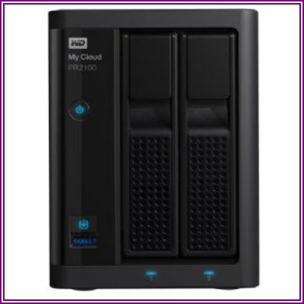 WD My Cloud PR2100 WDBBCL0080JBK - NAS server - 8 TB from Tiger Direct
