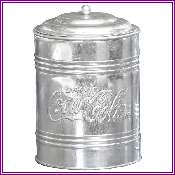 Coca Cola Medium Metal Storage Canister from Closeout Zone