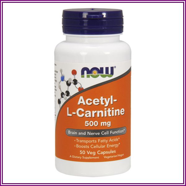 Acetyl-L Carnitine 50 Caps by Now Foods from A1Supplements.com