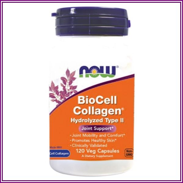 Biocell Collagen 120 Veg Caps by Now Foods from A1Supplements.com