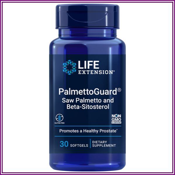 PalmettoGuard® Saw Palmetto with Beta-Sitosterol from Life Extension