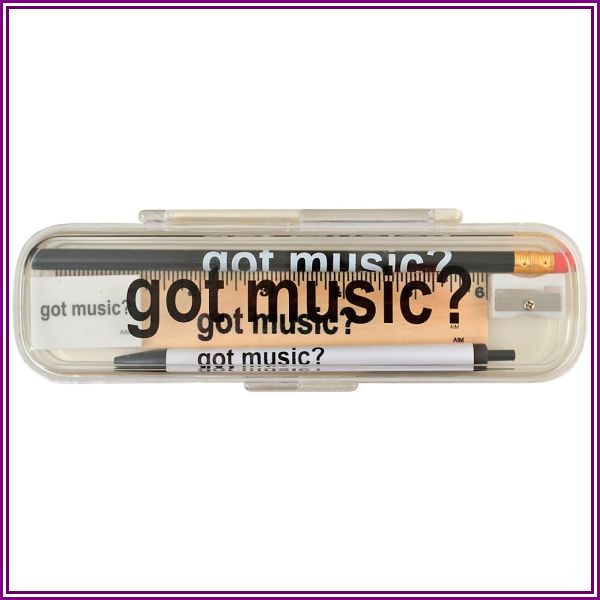 Aim Got Music? Pencil Case With Supplies from Guitar Center