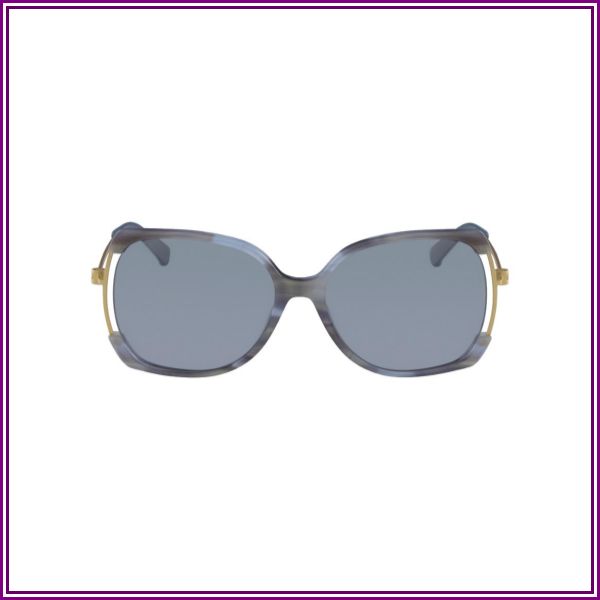 CK 8577S Sunglasses, (434) LIGHT BLUE HORN from Eyeconic