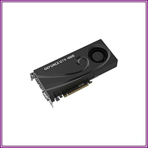 VCG16606BLMPB 6GB Geforce GTX 1660 Blower Graphics Card from Tech For Less