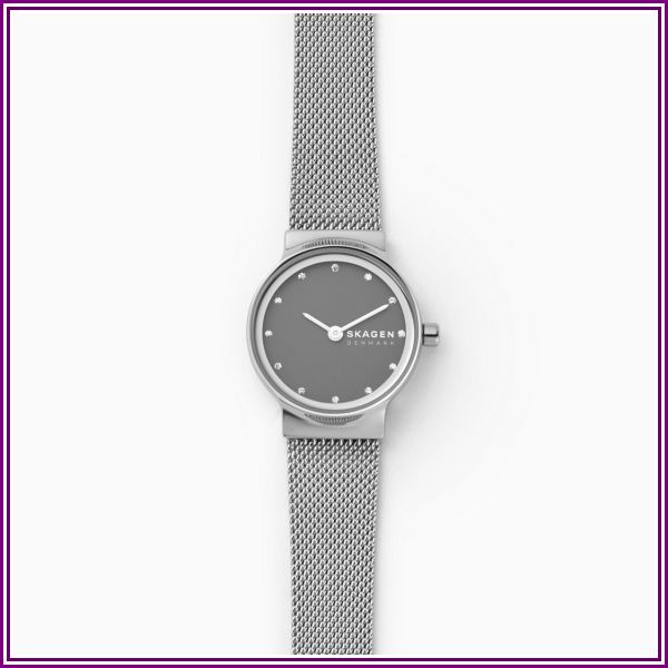Skagen Women's Freja Steel-Mesh Watch - Silver from Skagen
