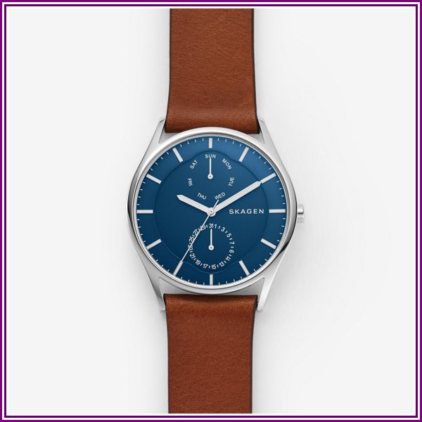 Holst Brown Leather Multifunction - SKW6449 from Watch Station