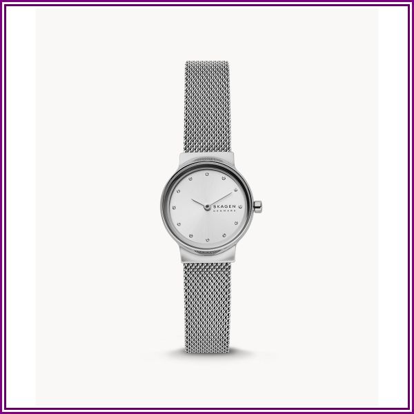 Skagen Unisex Freja Lille Steel Mesh Watch - Silver from Watch Station