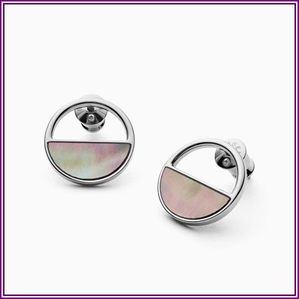 Agnethe Silver-Tone And Mother-Of-Pearl Stud Earrings - SKJ1120040 from Skagen