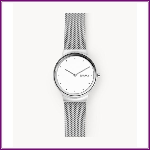 Skagen Unisex Freja Steel Mesh Watch - Silver from Watch Station
