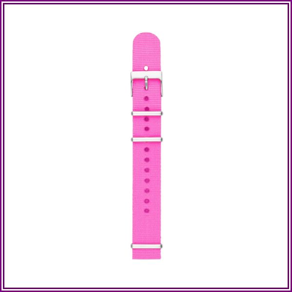Fossil Polyester 18Mm Watch Strap - Pink - S181123 from Watch Station