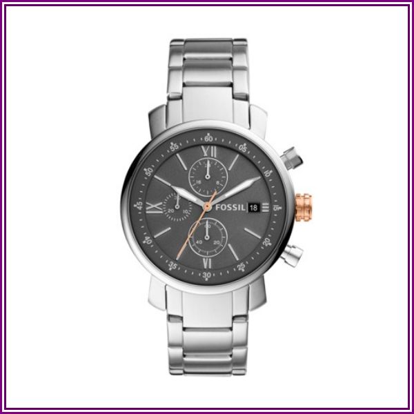 Fossil Rhett Chronograph Stainless Steel Watch Jewelry - BQ2318 from Fossil
