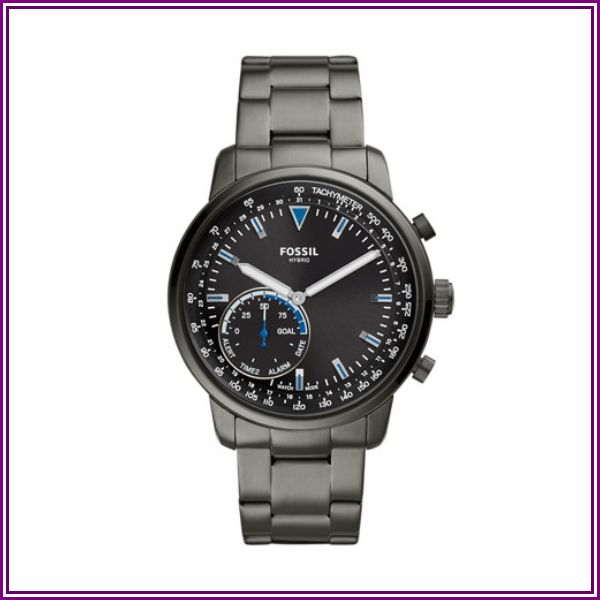 Fossil Hybrid Smartwatch - Goodwin Smoke Stainless Steel jewelry - FTW1174 from Fossil